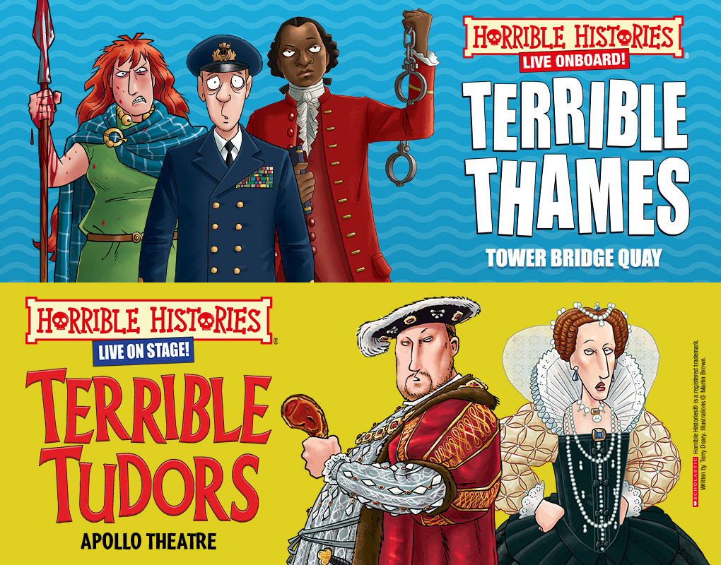 Win Horrible Histories’ Terrible Thames or Terrible Tudors tickets